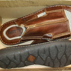 Born Robert Leather Slide Sandal Size 13 *NEW*